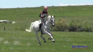 007XC Clara Cargile on White Indian CIC2* Cross Country Colorado Horse Park June 2016