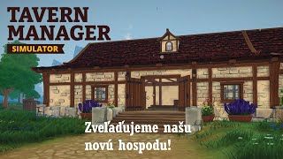 Hospoda v magickom stredoveku! | Tavern Manager Simulator | Jednohryzka #3 | SK/CZ Let's play