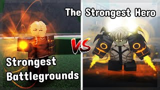 Genos In The Strongest Battlegrounds Vs The Strongest Hero