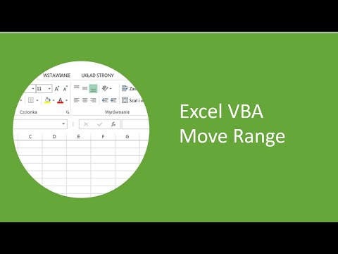 Excel VBA - Move Range Excel VBA - Move Range