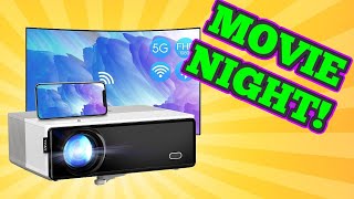 Make Every Night Movie Night With This HD Projector! [20% Off, Limited Time]