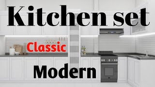 Kitchen set classic Modern