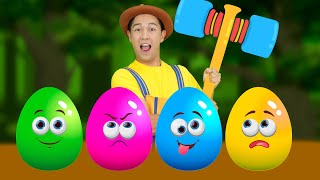 Surprise Eggs Kids Songs | TigiBoo | Nursery Rhymes