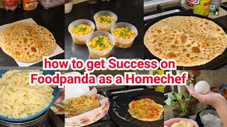 Aik Homechef Foodpanda pe kaise Kamayab ho Sakta| Rainy Weather me Foodpanda Orders| Sonia Vlog