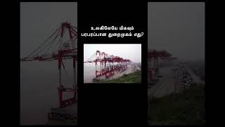 உலகிலேயே  பரபரப்பான துறைமுகம் எது? #youtubeshorts #gktamil #shortvideo #quiz #gkquiz #gkquestion