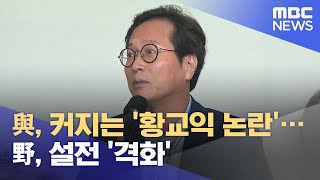 與, 커지는 '황교익 논란'…野, 설전 '격화' (2021.08.18/12MBC뉴스)