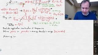 Atomic transitions from electromagnetic waves with a range of frequencies