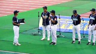 若手６人衆によるコント＠モンテディオ山形ファン感謝デー2009