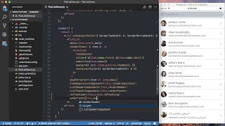 React Native Flatlist Example | Rendering Simple List | Learn With Vivek