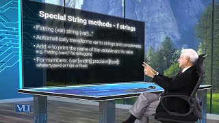 Special String Methods - f string | Programming Using Python | CS306_Topic047