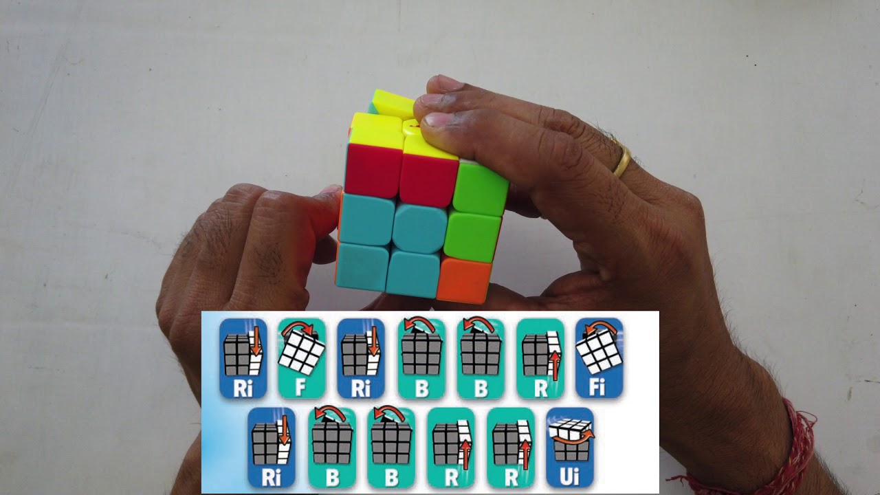 HOW TO SOLVE 3X3 RUBIK CUBE? | An Step By Step Easiest Tutorial (4K ...