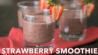 Easy Strawberry Spinach Smoothie Recipe - Natasha's Kitchen