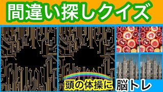 【間違い探しゲーム】少しづつ難易度UP！まちがいを見つけ出そう【全５問】#118