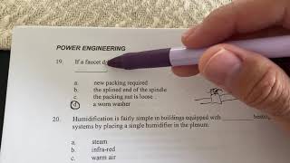 Boiler license test exam questions and answers hot water safety relief centrifugal pump FQA