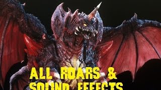 All Destoroyah Roars \u0026 Sound Effects