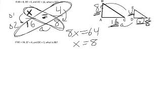 Similar Triangles - Ratio method