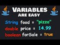 Java variables are easy! ❎