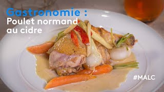 Gastronomie : poulet normand au cidre