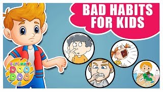 Bad Habits Kids Need To Stop | Bad Manners for Children | Educational Video | Cartoon Doo Doo TV
