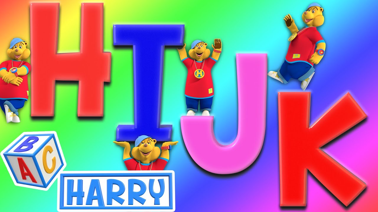 The Letters H I J K | Learn The Alphabet With Phonics | ABC Harry ...