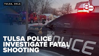 Tulsa Police investigate fatal shooting in West Tulsa