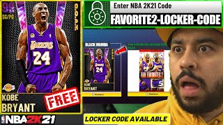 GUARANTEED FREE GOAT KOBE BRYANT PACK AND GIVING IT TO YOU! NBA 2K21 MYTEAM LOCKER CODES