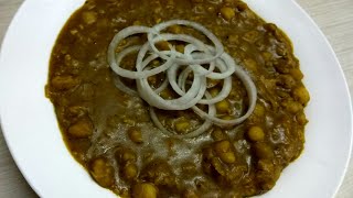 Lahori Chikar choley recipe