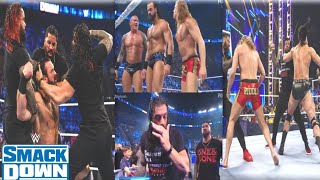 SmackDown War 😱Blooline Vs RKBRORoman Reigns vs Drew McIntyre 💥