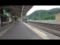 磐越西線 磐梯熱海駅を発車する快速あいづと郡山行