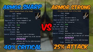 LEBIH BAGUS MANA ARMOR SHARP ATAU ARMOR STRONG ??!! RF OFFLINE