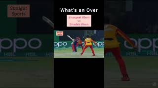 6 6 6 6 | Shargeel Khan 4 Sixes to Shadab Khan | PSL Best Batting 2021 | #cricketshorts #psl2022