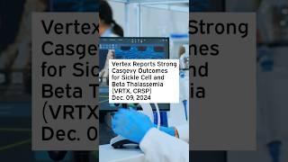 Vertex Reports Strong Casgevy Outcomes for Sickle Cell and Beta Thalassemia #VRTX #CRSP