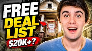 I Found a FREE Pre-Foreclosure List for Wholesaling