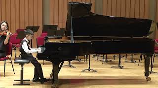 Taiwan Suzuki Association/Beethoven Sonata in G major, Op.49, No.2 1st mvt/Chia-Hsi Hsu徐嘉煕(Age9)