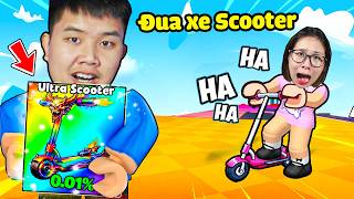 Giả vờ làm người mới chơi đua xe Scooter, sau đó dùng chiếc xe đắt nhất 0,01% !?  bqThanh Troll Ốc