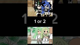 Bang~ | 1 or 2? | ✊✊🏻✊🏼✊🏾✊🏿 #gachalife