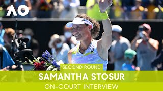 Samantha Stosur On-Court Interview (2R) | Australian Open 2022