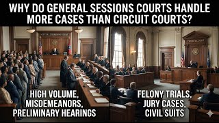 Why Do General Sessions Courts Handle More Cases Than Circuit Courts?