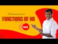 Functions of HR Professional explained in Tamil | Last Bench Professor | Dr. Pushpanathan Arumuga