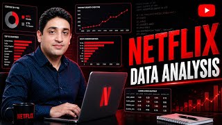 Exploratory Data Analysis on Netflix Dataset (Step-by-Step)code wise explanation 📊