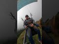 parapente cuando el pasajero no corre ..