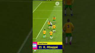 Kylian Mbappe Header Goal #efootball #pes #mobile #shorts #football