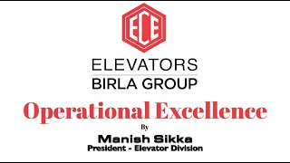 ECE Elevators 'Operational Excellence'
