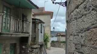 Combarro old town in Rias Baixas, Spain