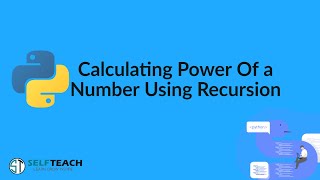 Power of a number using Recursion Program | Python class 12 | Chapter 5 #5.4 #Recursion