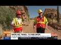 scenic arizona highway set to reopen soon but at your own risk