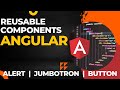How To Create Reusable Components in angular | Input & Output In angular | angular tutorial