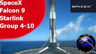 SpaceX Falcon 9 Block 5  Starlink Group 4 10 Landing  #Shorts