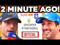 HUGE NEWS for Daniel Ricciardo after Verstappen ATTACK Redbull Change everything | F1 News