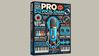 PreSonus Studio One Vocal Chain Presets  inspired by the styles of  Juice WRLD, and Gunna